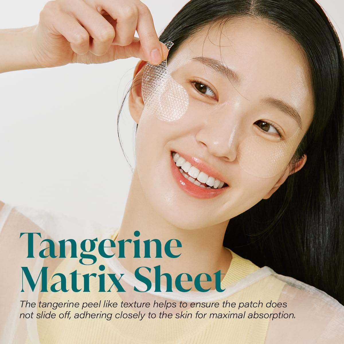 Goodal Green Tangerine Vitamin C Hydrating Eye Patches, 60 Sheets - view 6